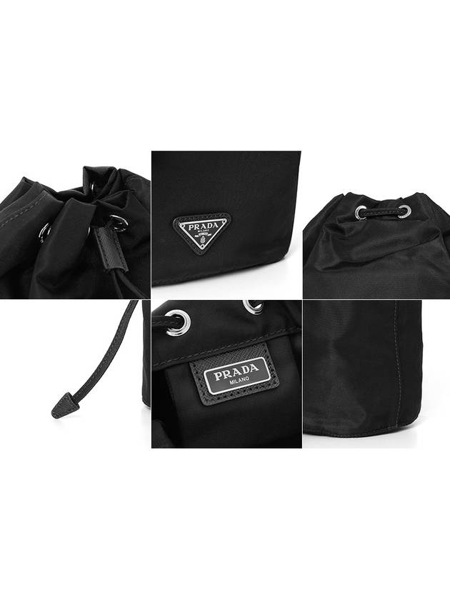 Tessuto Nylon Pouch Black - PRADA - BALAAN 5