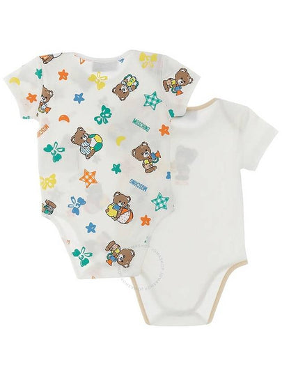 Moschino Infant Teddy Bear Bodysuit Set Size 6 9M - MOSCHINO - BALAAN 2