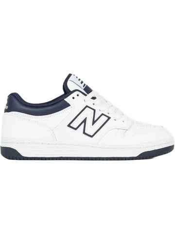 480 Low Top Sneakers Navy White - NEW BALANCE - BALAAN 1