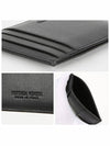 Intrecciato Lambskin Calfskin Card Wallet Black - BOTTEGA VENETA - BALAAN 5