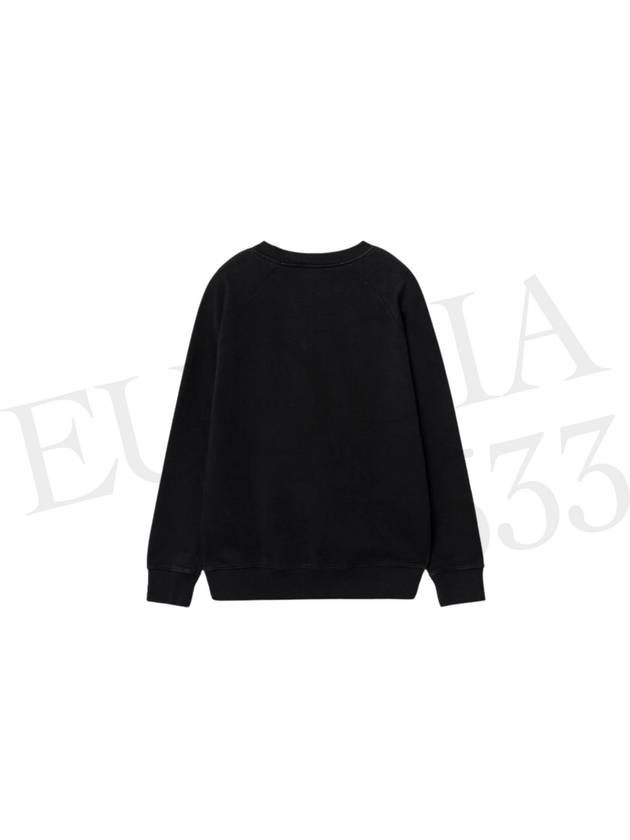 Chillax Fox Patch Classic Sweatshirt Black - MAISON KITSUNE - BALAAN 3