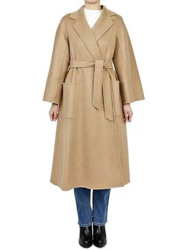 Ludmilla Belted Single Coat Camel - MAX MARA - BALAAN 2