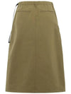 Women's OG Alpha Wrap A-Line Skirt Camel - OFFGRID - BALAAN 3