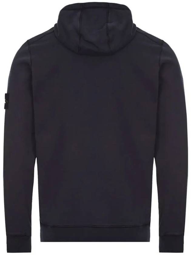 Wappen Patch Cotton Hoodie Navy - STONE ISLAND - BALAAN 4