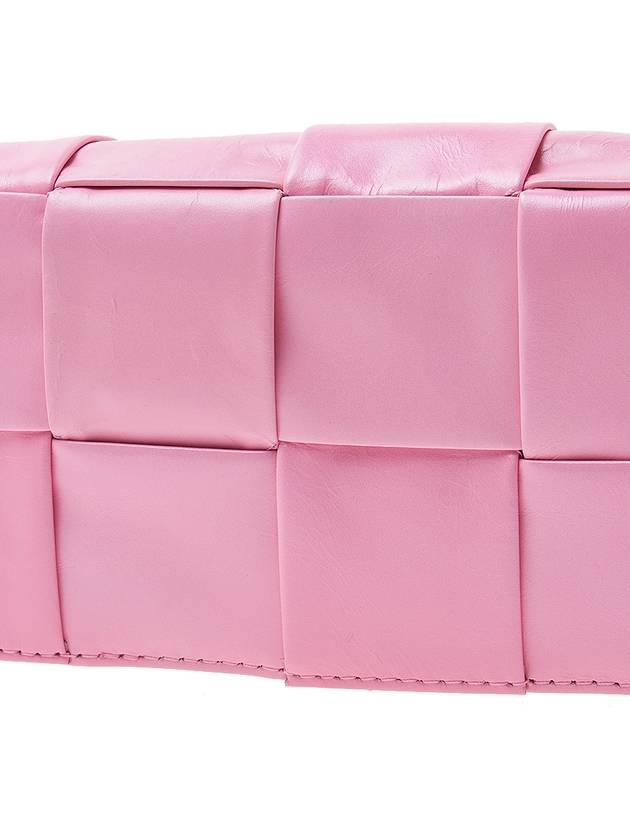 Intrecciato Cassette Mini Belt Bag Pink - BOTTEGA VENETA - BALAAN 7