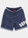 Ultra Suede Mesh Shorts Men s SS24SH7 NAVY - SUPREME - BALAAN 3