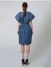 AW41OP01 Cozy belted dress_indigo blue - ATHPLATFORM - BALAAN 6