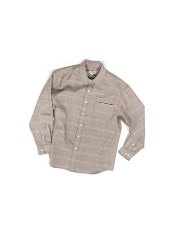 Men's Wool Shirt Brown - IOEDLE - BALAAN 1