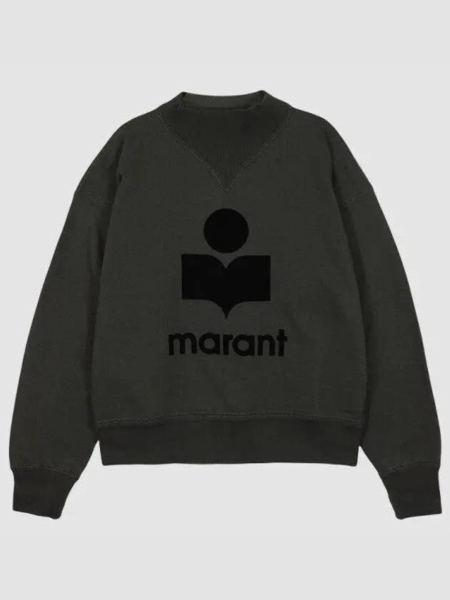 Moby High Neck Sweatshirt Black SW0 271091 1061879 - ISABEL MARANT - BALAAN 1