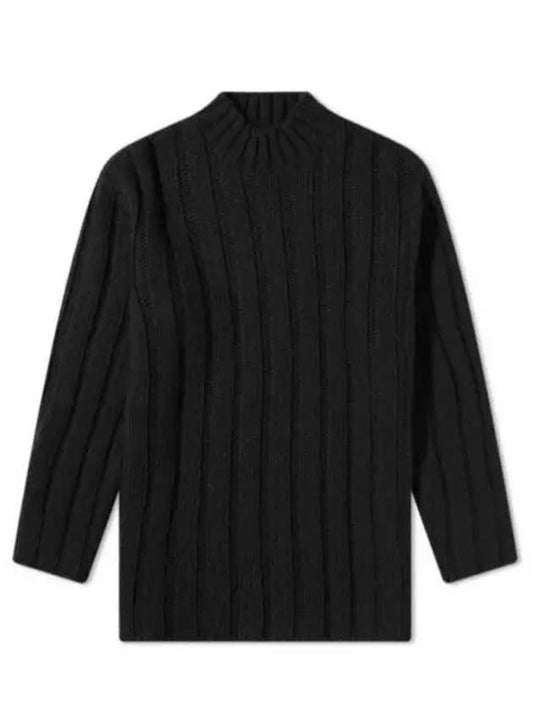 Funnel neck knit black M2223FR - OUR LEGACY - BALAAN 1