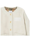 Kids Women s Logo Patch Fleece Quilting Jacket 8064250 - BURBERRY - BALAAN 4