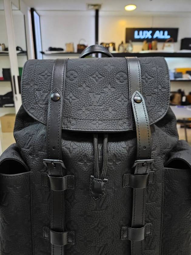 Monogram Taurillon Christopher mm backpack 24 years m55699 - LOUIS VUITTON - BALAAN 4