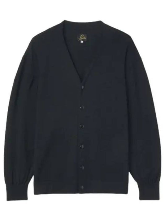 V neck cardigan black - NEEDLES - BALAAN 1