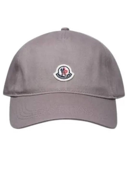 103598 Logo Patch Baseball Cap Hat 3B00041 V0006 906 - MONCLER - BALAAN 1