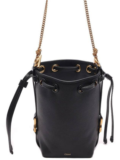 Marcie Micro Bucket Bag Black - CHLOE - BALAAN 2