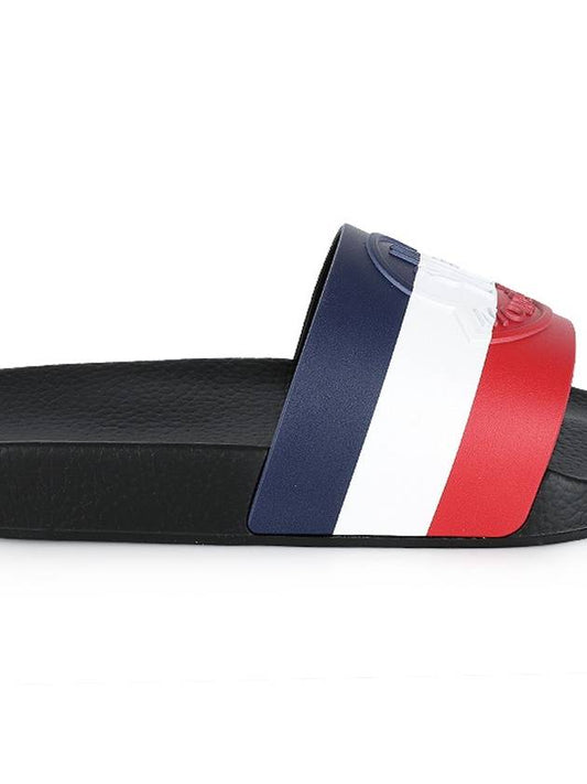 Montclair public basil three stripe slippers black 4C00040 01A49 998 - MONCLER - BALAAN 2