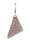 Women's Triangle Logo Earrings Pink - PRADA - BALAAN 2