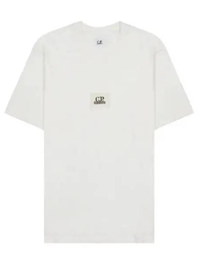 30/1 Jersey Logo Short Sleeve T-Shirt White - CP COMPANY - BALAAN 2