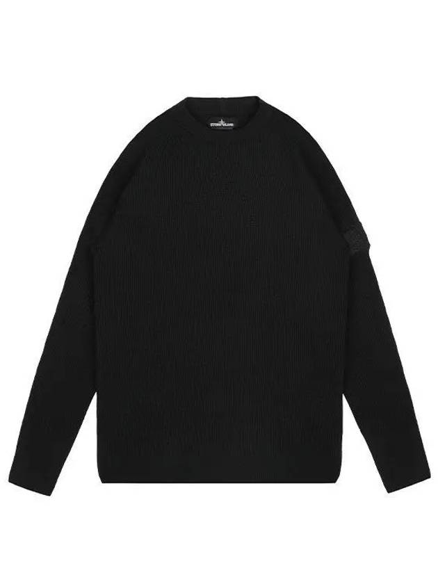 Shadow Project Wappen Patch Knit Top Dark Green - STONE ISLAND - BALAAN 2