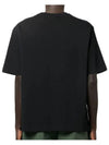 Bold Fox Head Patch Oversized Short Sleeve T-Shirt Black - MAISON KITSUNE - BALAAN 4