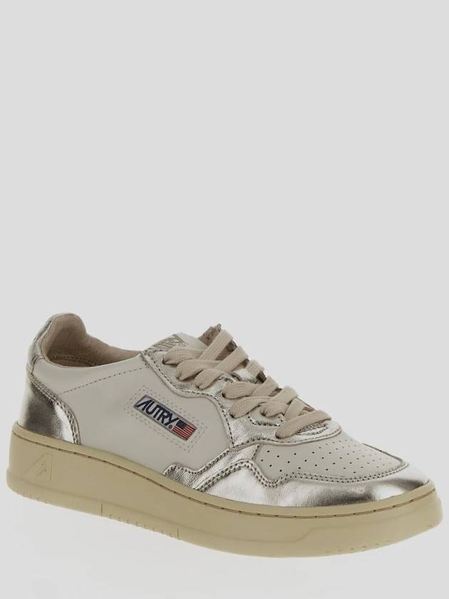 Medalist Silver Tab Low Top Sneakers White - AUTRY - BALAAN 3