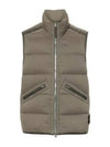 Seamless Tunnel Nylon Down Vest Green - STONE ISLAND - BALAAN 2