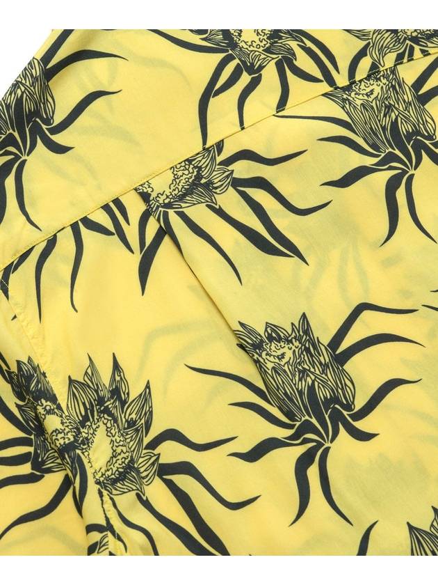 HAWAIAN SHIRT FLOWER YELLOW - ROLLING STUDIOS - BALAAN 8