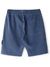 Wappen Patch Old Regular Fit Shorts Avio Blue - STONE ISLAND - BALAAN 3