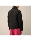 Men's Chrome-R Zip-Up Jacket Black - CP COMPANY - BALAAN 4