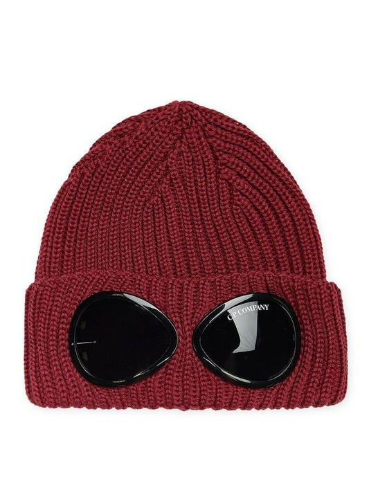 Extrafine Merino Wool Goggle Beanie - CP COMPANY - BALAAN 1