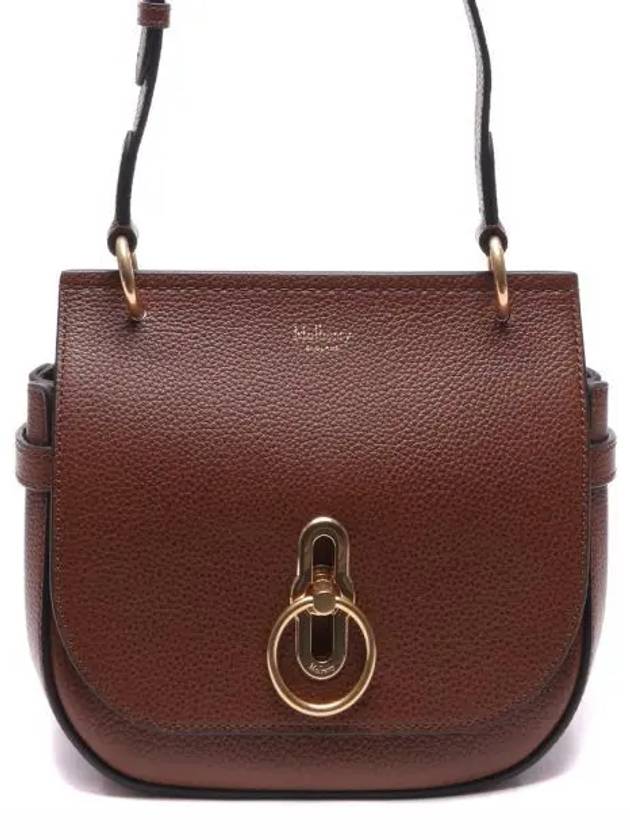 Amberley Satchel Leather Cross Bag Brown - MULBERRY - BALAAN 2