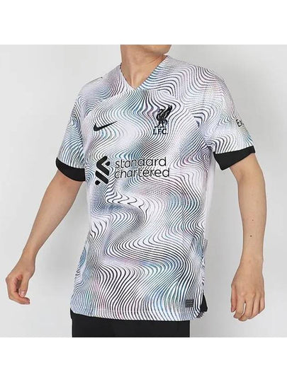 Liverpool FC 2022/23 Stadium Away Jersey Short Sleeve T-Shirt White - NIKE - BALAAN 2