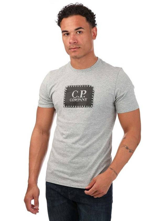 301 jersey label logo short sleeve t-shirt - CP COMPANY - BALAAN 1