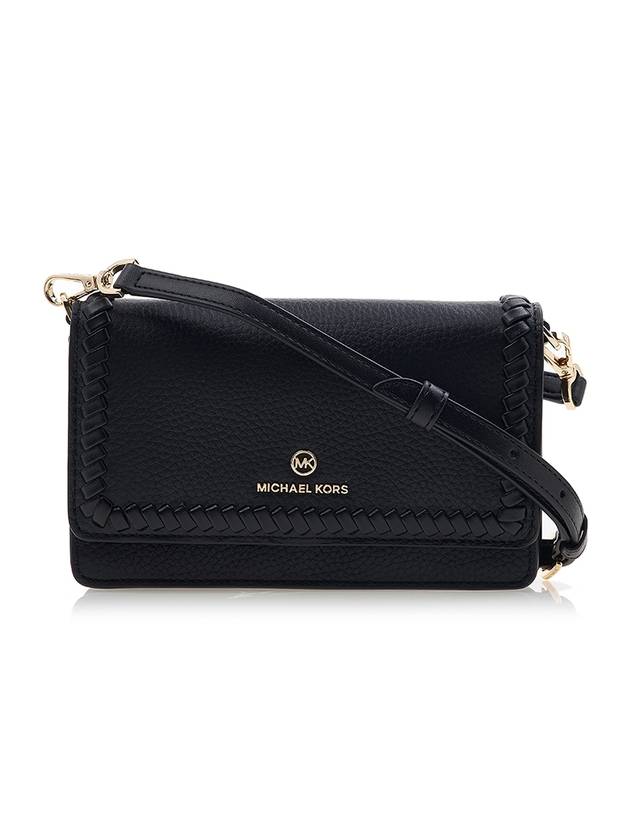 Jet Set Charm Leather Cross Bag Black - MICHAEL KORS - BALAAN 2