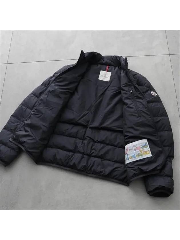 Men s Logo Patch Short Down Padded Jacket 1A00077 54A81 778 - MONCLER - BALAAN 7