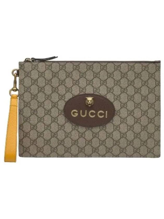 Neo Vintage GG Supreme Pouch Beige Bag - GUCCI - BALAAN 1