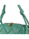 Cassette Intrecciato Small Cross Bag Green - BOTTEGA VENETA - BALAAN 9