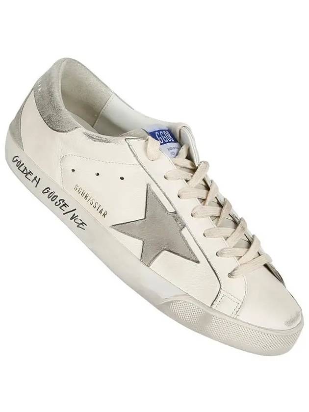 Super Star Suede Leather Low Top Sneaker White - GOLDEN GOOSE - BALAAN 2