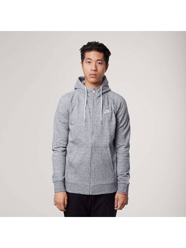 Sportswear Legacy Zip Up Hoodie Grey - NIKE - BALAAN 6