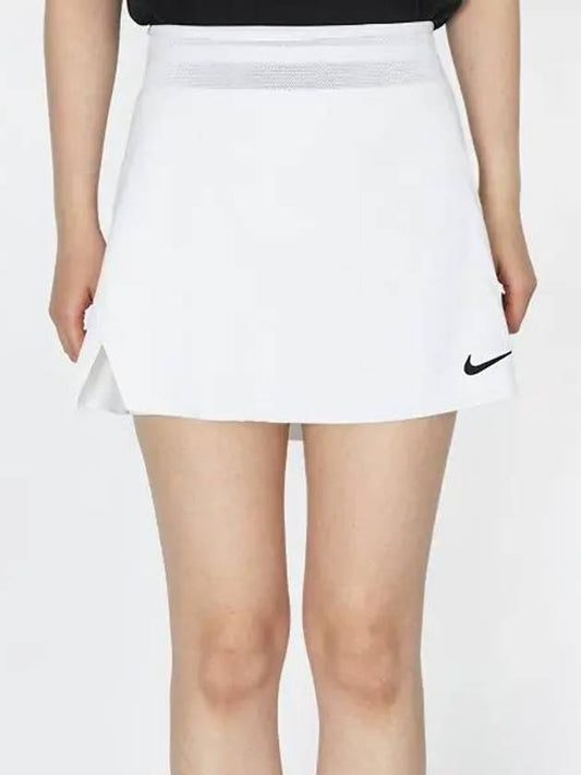 W Tennis Skirt Court Slam DRI FIT FD5654 100 - NIKE - BALAAN 1