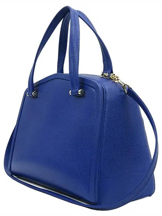 BLUE 2 WAY BAG - VALEXTRA - BALAAN 3