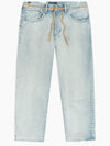 Women's Barrel Cotton Straight Jeans Blue - LEVI'S - BALAAN 2