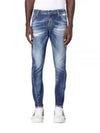 Mid-Rise Skinny Jeans Blue - DSQUARED2 - BALAAN 2