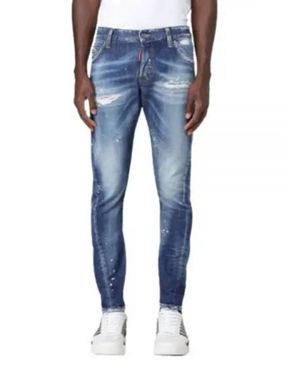 Mid-Rise Skinny Jeans Blue - DSQUARED2 - BALAAN 2