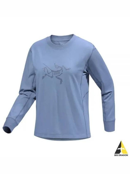 ARC TERYX Archiopteryx Logo T Shirt Women ATOFWX9428SST ARCHAEOPTERYX LS W - ARC'TERYX - BALAAN 2