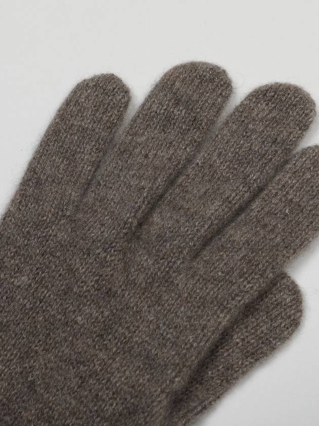 Whole Garment Knit Gloves Brown - CALLAITE - BALAAN 3