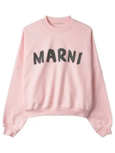 Logo Sweatshirt Pink - MARNI - BALAAN 1