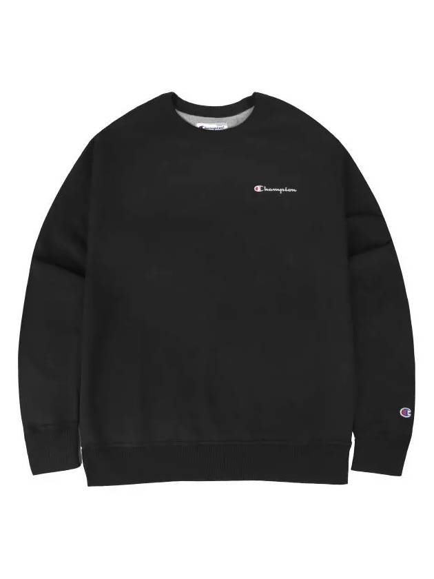 Graphic small logo sweatshirt CH GF88 black - CHAMPION - BALAAN 3