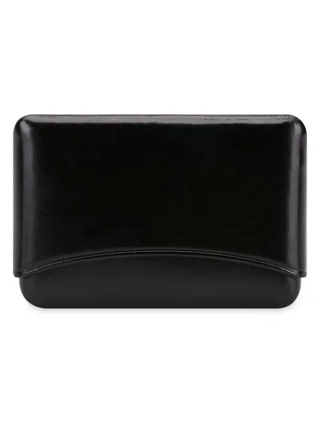 Molded Logo Card Wallet Black - LEMAIRE - BALAAN 4