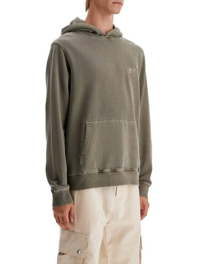 hooded sweatshirt with tie-d - WOOLRICH - BALAAN 2